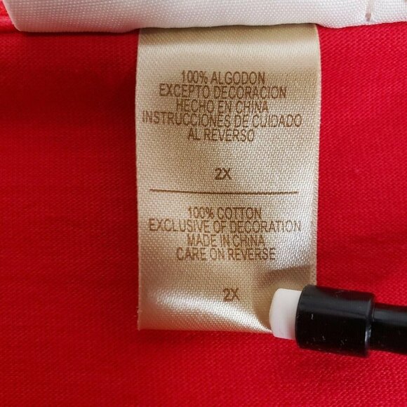 Bee Grandma 100% cotton casual tee-shirt embroidered, embellished size 2X NEW - Picture 6 of 7